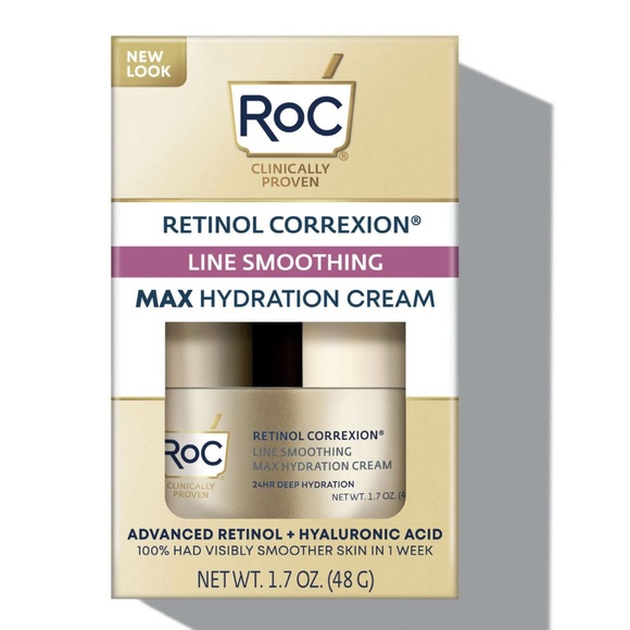 NEW FULL SIZE RoC RETINOL CORREXION LINE SMOOTHING CREAM 50 ml - Picture 2 of 10